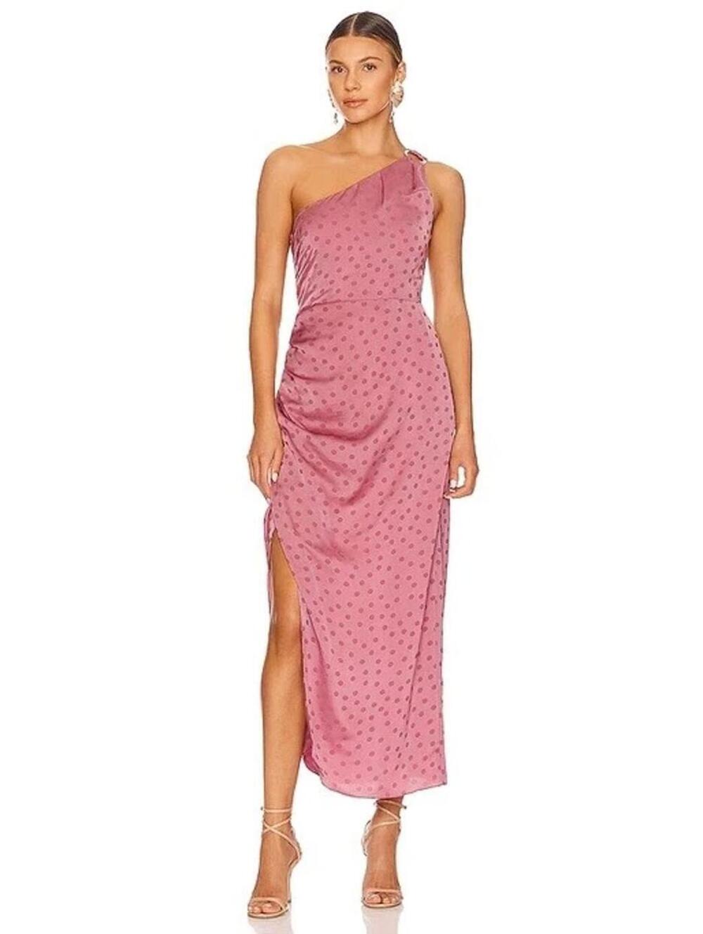 $245 NWT Anthropologie Favorite Daughter Singles Table Dress Mauve Pink Size 8